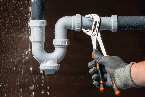 Professional Emergency Plumber technician working in Dalton, WI